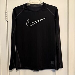 Nike Pro Fitted Long Sleeve Black size XL